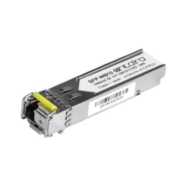 1.25G Gigabit SFP Transceiver WDM-B, SM/LC/10KM/11.0dB/TX:1550nm RX:1310nm, 0 Degrees C70 Degrees C